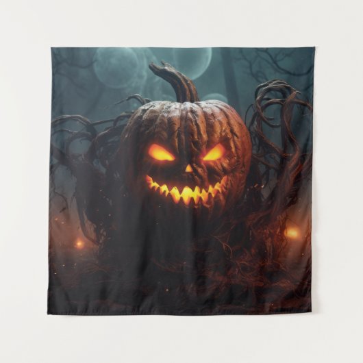 Evil Pumpkin Wandkleed (Voorkant)