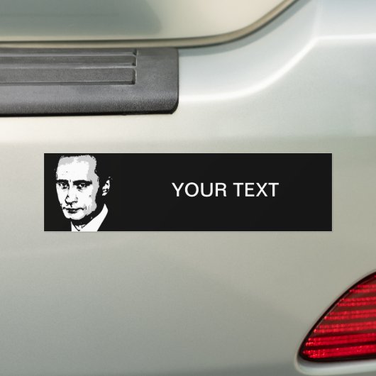 EVIL PUTIN BUMPERSTICKER (Op auto)