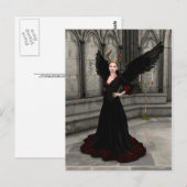 Evil Queen Briefkaart (Voorkant / Achterkant)