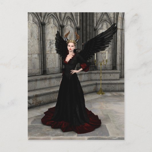 Evil Queen Briefkaart (Voorkant)