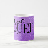 Evil Queen Paarse Glitter Glam Coffee Mok (Center)