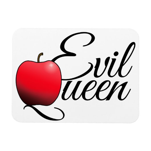 Evil Queen Red Apple Magneet (Horizontaal)