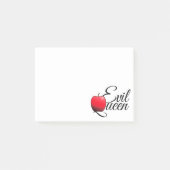 Evil Queen Red Apple Post-it® Notes (Voorkant)