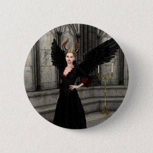 Evil Queen Ronde Button 5,7 Cm