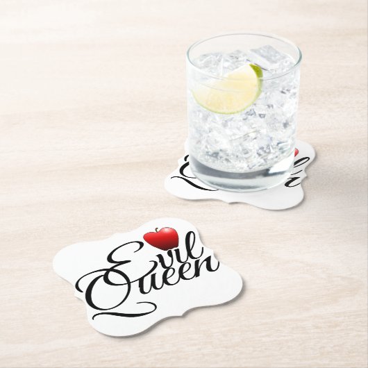 Evil Queen Small Apple Kartonnen Onderzetters (Insitu)