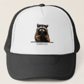 Evil Raccoon Trucker Pet (Voorkant)