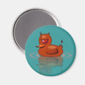 Evil Rubber Duck Magneet (Voorkant / Achterkant)