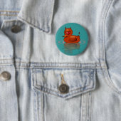 Evil Rubber Duck Ronde Button 5,7 Cm (In situ)
