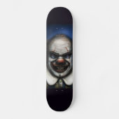 EVIL SCARY CLOWN ART Skateboard (Voorkant)