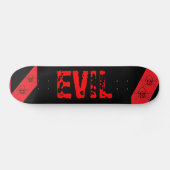 Evil Skateboard Deck (Horizontaal)