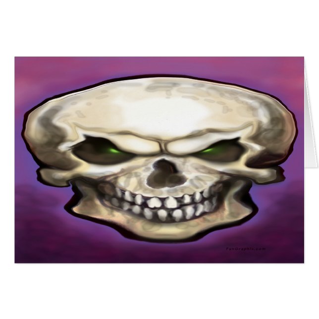 Evil Skull (Voorkant Horizontaal)