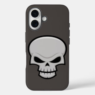 Evil Skull Design iPhone 16 Hoesje