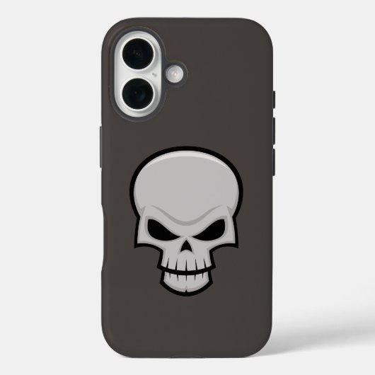 Evil Skull Design Case-Mate iPhone Case (Achterkant)