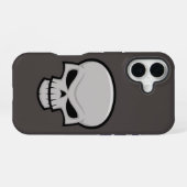 Evil Skull Design iPhone 16 Hoesje (Achterkant horizontaal)
