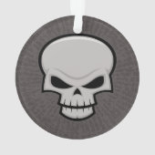 Evil Skull Design Ornament (achterkant)