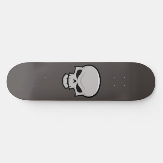 Evil Skull Design Persoonlijk Skateboard (Horizontaal)