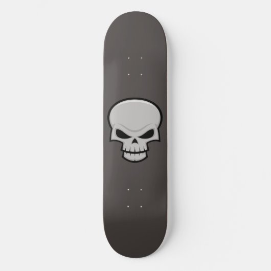 Evil Skull Design Persoonlijk Skateboard (Voorkant)