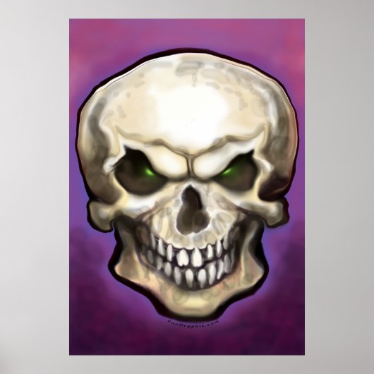 Evil Skull Poster (Voorkant)