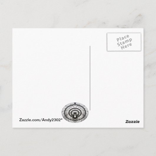 Evil Skylight ~ briefkaart (Achterkant)