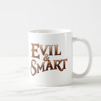 Evil&Smart, nur Schrift, text only Koffiemok