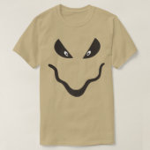 Evil Smile, Pumpkin Jack O' Lantern Face, Halowee T-shirt (Design voorkant)