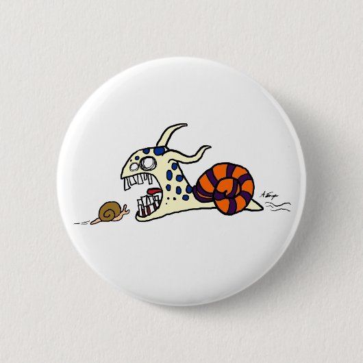 Evil SnagelButton Ronde Button 5,7 Cm (Voorkant)