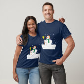 Evil Snowman T-shirt (Unisex)