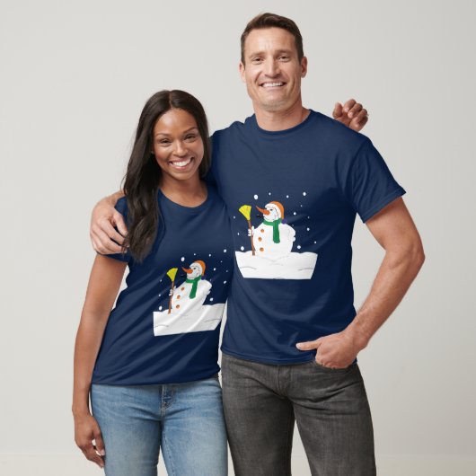 Evil Snowman T-shirt (Unisex)