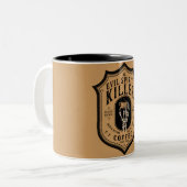 Evil Spirits Killer Koffie Tweekleurige Koffiemok (Voorkant links)