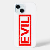 Evil Stamp Case-Mate iPhone Case (Achterkant)