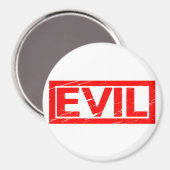 Evil Stamp Magneet (Voorkant / Achterkant)