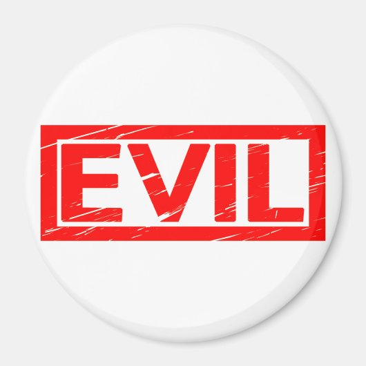 Evil Stamp Magneet (Voorkant)