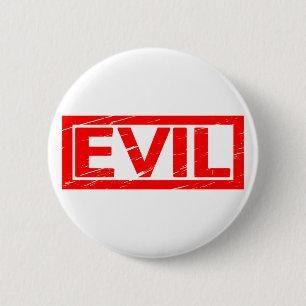 Evil Stamp Ronde Button 5,7 Cm