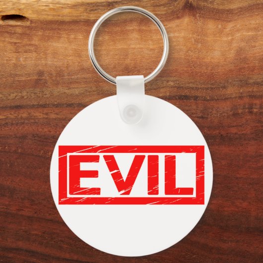 Evil Stamp Sleutelhanger (Voorkant)