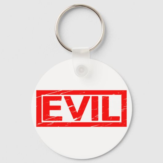Evil Stamp Sleutelhanger (Achterkant)