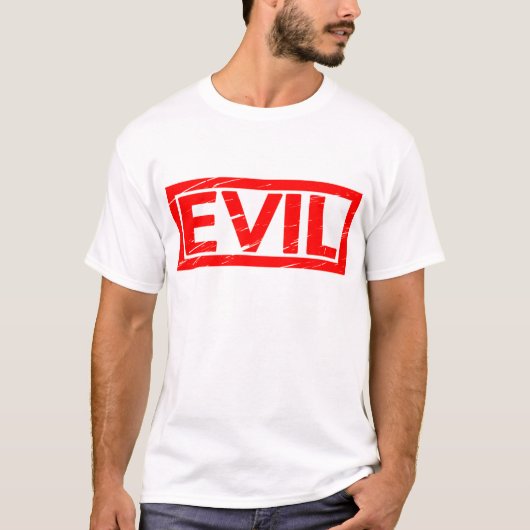 Evil Stamp T-shirt (Voorkant)
