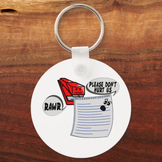 Evil Stapler Sleutelhanger (Voorkant)