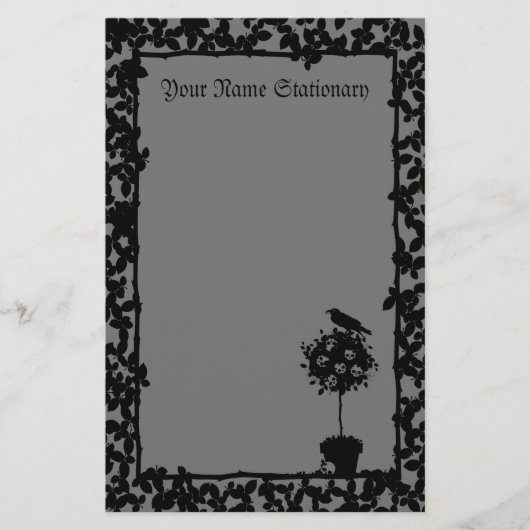 Evil Topiary Coordinates Briefpapier (Voorkant)