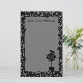 Evil Topiary Coordinates Briefpapier (Staand voorkant)