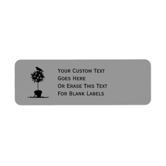 Evil Topiary Coordinates Etiket (Voorkant)