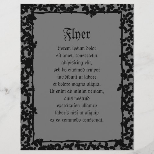 Evil Topiary Coordinates Flyer (Voorkant)