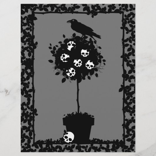 Evil Topiary Coordinates Flyer (Achterkant)