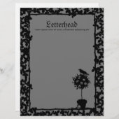 Evil Topiary Coordinates Gepersonaliseerd Briefhoofd (Voorkant / Achterkant)