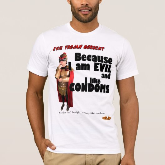 Evil Trojan Borscht - Kwaad en ik houden van condo T-shirt (Voorkant)