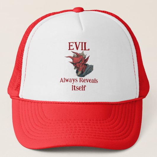 Evil Trucker Hat Pet (Voorkant)