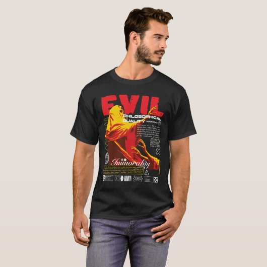 Evil tshirt (Voorkant volledig)