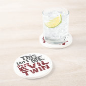 Evil Twin onderzetter (Zijkant)