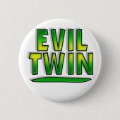 Evil Twin Ronde Button 5,7 Cm (Voorkant)