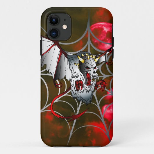 Evil Vampire Bat Case-Mate iPhone Case (Achterkant)