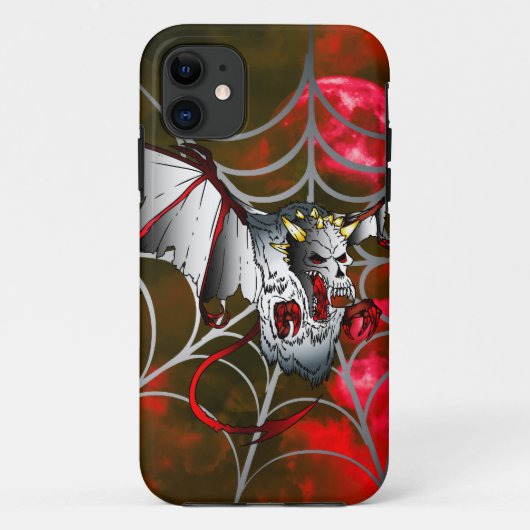 Evil Vampire Bat Case-Mate iPhone Case (Achterkant)
